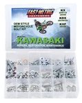 250PC Kawasaki Bolt Kit KXF250 KXF450 KX250F KX450F Engine Frame Body Fasten. Fixed Price $49.99.