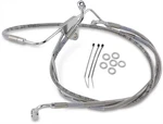 Drag Specialties 1741-2631 Extended Stainless Steel Front Brake Line Kit 16IN.... Fixed Price $133.30.