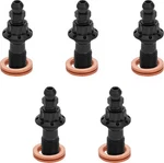 Arlen Ness Titanium Banjo Bleeder Bolts M10X1.0 Front Black 5-PACK #300-867. Fixed Price $118.08.