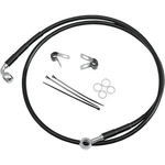 Drag Specialties Extended Stainless Steel Front Brake Line Kit 40 78IN. Black.... Fixed Price $67.99.