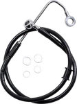Drag Front Upper Brake Line, Black Softail Deluxe Flstn 2015-17 Harley #41800300. Fixed Price $96.55.