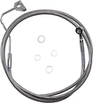 Drag Specialties 1741-3990 Extended Stainless Steel Front Brake Line Kit-clear. Fixed Price $82.06.
