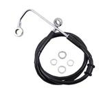 Drag Specialties Brake Line 15-17 Softail Black +10" 1741-5787. Fixed Price $96.85.