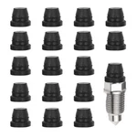Car Brake Bleeder Screw Caps, Auto Rubber Grease Fitting 18PCS, Black. Fixed Price $8.80.