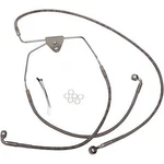 Drag Specialties 1741-2627 +8" Extended Length Stainless Steel Brake Line Kit. Fixed Price $115.45.