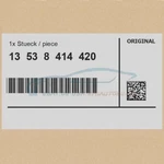 Genuine Bmw 13538414420 -. Fixed Price $105.03.