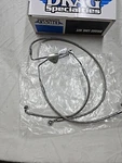 Drag Specialties 1741-2627 +8" Extended Length Stainless Steel Brake Line Kit. Fixed Price $80.00.