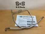 Genuine Harley-davidson Modular Diamond Back Brake Line Front Lower 42112-08A. Fixed Price $201.27.