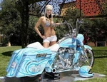 Burly 16 In. Ape Hangers Stainless Cable Kit No Abs B30-1118 Harley Fl 14-17. Fixed Price $511.95.