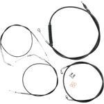 Standard Black Vinyl Braided Handlebar Cable/brake Line Kit LA-8300KT-19B. Fixed Price $133.86.
