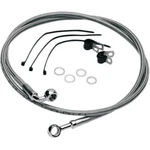 Drag Specialties Standard Length Front Stainless Steel Brake Line Kit 1204-2735. Fixed Price $58.75.