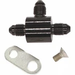 Magnum AN-3 T-block W/ Bracket Brake Line Fitting Black Motorcycle 1704-982. Fixed Price $36.38.