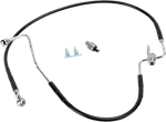 Drag Specialties Brake Line Rear Black Braided W/chrome Steel Fittings 1741-2945. Fixed Price $152.20.