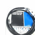 Drag Specialties Fxdc 12-14 + 4" Black Front Lower Abs Brakeline Kit 1741-3814. Fixed Price $19.00.
