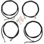 Choppers Black 18" 20" Cable Kit For '17 '19 Fl LA-8054KT-19B. Fixed Price $259.27.