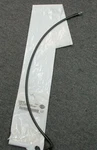 Harley Davidson Softail / Dyna Brake Line Diamond Black 24" 90 Degree 41800122. Fixed Price $37.50.