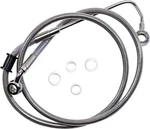 Drag Specialties 1741-5768 Extended Stainless Steel Front Brake Line Kit-clear. Fixed Price $91.75.