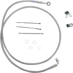 Drag Specialties Brake Line Front +8" Stainless Steel 640113-8. Fixed Price $63.49.