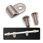 1/2 Stainless Steel Single Line Clamps - Pack Of 12 Included Hardware. Fixed Price $19.95.