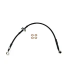 Bmw K1200LT K1200RS Goodridge Lower Right Hand Brake Hose With Black Sleeve. Fixed Price $113.36.