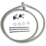 Drag Specialties 1741-2657 Extended Length +2" Stainless Steel Brake Line Kit. Fixed Price $51.40.