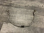 Ducati 2009-2012 696 Monster Oem Front Lower Brake Pipe Hose 61840861A. Fixed Price $29.99.