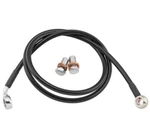 Goodridge Ebony 2 Brake Line Kits Front +8FL Softail Models 037168. Fixed Price $53.00.