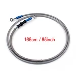 165CM/65" M10 Brake Oil Hose Line Banjo Fitting Stainless Steel End Usa. Fixed Price $18.60.