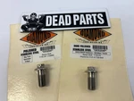 Harley Diamond Engineering Stainless 12MM 12PT Brake Banjo Bolts DE5254P. Fixed Price $25.00.