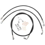 Choppers Brake Line 15" 17" Ape Hanger Handlebars Black LA-8122B16B. Fixed Price $53.17.
