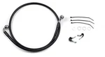 Drag Specialties 640112-BLK Std Length Front Stainless Steel Brake Line. Fixed Price $66.08.