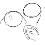 Choppers LA-8156KT2-13B Black Vinyl Braided Handlebar Cable/brake Line Kit. Fixed Price $329.99.
