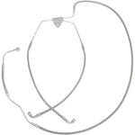 Drag Specialties Front Lower Dual Disc Stainless Steel Brake Line For Harley .... Fixed Price $97.87.
