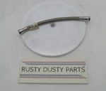 Harley Davidson Genuine Nos Steel Braided 10" Oil Line Hose 63712-97. Fixed Price $38.99.