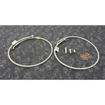 Galfer Stainless Steel Front Brake Line Kit FK003D385-2. Fixed Price $98.10.