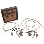 Burly Ss Steel Handlebar Cable/brake Line Kit For 16" Apes W/abs B30-1128. Fixed Price $543.95.