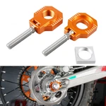 Rear Axle Blocks Chain Adjuster For Ktm 125-530 Xcw Xcf-w Exc Tpi 6D 2000-2023. Fixed Price $19.99.