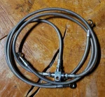 Yamaha 04-05 YFZ450 Galfer Rear Braided Stainless Steel Brake Line Only No Bolts. Fixed Price $50.00.