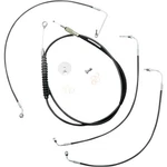 Choppers 0662-0832 LA-8155KT-13B Standard Black Vinyl Braided Handlebar. Fixed Price $279.99.