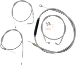 Choppers Cable/brake Line Kit Stock Stainless Steel LA-8100KT-00. Fixed Price $436.99.