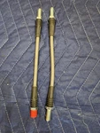 Triumph TR4 TR6 Brake Hose Set Rear Pair Stainless Steel Braided TT3242. Fixed Price $43.71.