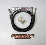 Streamline Front Brake 2 Lines Kit Atv Black Honda 93. Fixed Price $69.95.