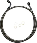 Magnum E-z Align Braided Single Disc Non-abs Front Brake Lines 46850SW. Fixed Price $95.01.