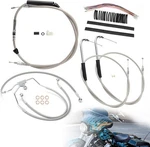 12" Touring Ape Hangers Cables Harley 2000-06 No Abs Cruise Control. Fixed Price $239.99.