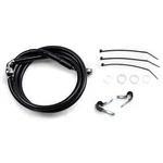 Drag Specialties 1741-2559 Extended Length Black Vinyl Front Brake Line KIT+6". Fixed Price $62.95.