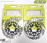 Galfer Floatech Front Brake Discs Rotors Yamaha Yzf R6 2012 13S. Fixed Price $523.31.