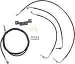 Choppers Handlebar Cable/brake Line Kit 18" 20" Ape Hanger #LA-8055KT-19B. Fixed Price $217.49.