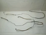 Harley-davidson 2008 Cvo Electra Glide Front Brake Lines Braided Abs. Fixed Price $89.00.