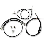 Std Blk Vinyl Braided Cable/brake Line Kit For 18"-20" Ape Hangers LA-8150KT-19B. Fixed Price $164.74.
