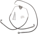 Drag Specialties 1741-2626 Extended Stainless Steel Brake Line Flhx Street. Fixed Price $112.30.